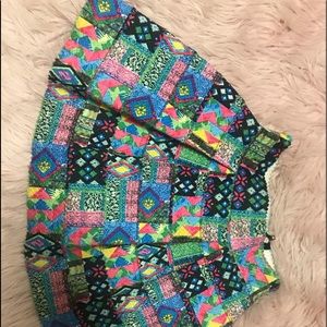 Forever 21 Many colored Mini Skirt